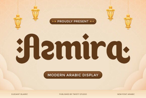Azmira: The Arabic Display Font Blending Heritage with Modern Style