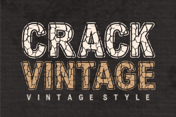 Bring Authentic Grit to Your Designs with Crack Vintage