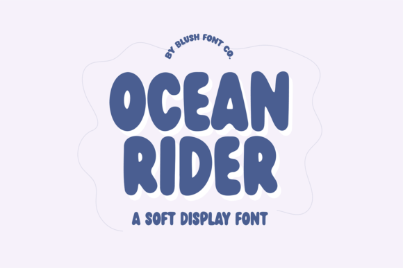 Ocean Rider: The Retro Display Font Making Waves in Modern Design