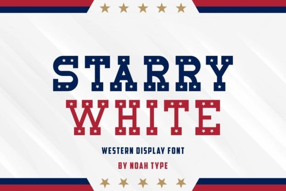 Starry White: A Font with Patriotic Spirit