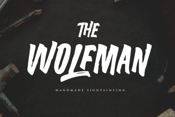 The Wolfman Font: Unleash Raw Energy in Your Designs