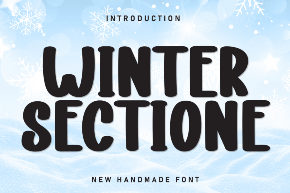 Winter Sectione: A Font with a Warm, Handwritten Heart